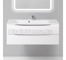 Тумба с раковиной BelBagno Marino 120 bianco lucido