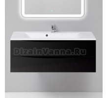 Тумба для комплекта BelBagno Marino 120 nero lucido