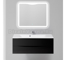 Мебель для ванной BelBagno Marino 120 nero lucido