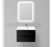 Мебель для ванной BelBagno Marino 70 nero lucido