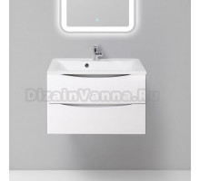 Тумба с раковиной BelBagno Marino 75 bianco lucido