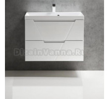 Тумба с раковиной BelBagno Vittoria 80 bianco lucido