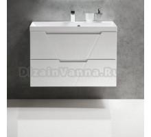 Тумба с раковиной BelBagno Vittoria 90 bianco lucido