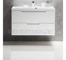 Тумба с раковиной BelBagno Vittoria 100 bianco lucido