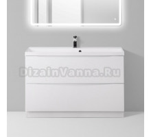 Тумба для комплекта BelBagno Marino 90 bianco lucido, напольная