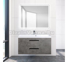 Мебель для ванной BelBagno Aurora 100 cemento pallido
