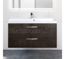 Тумба с раковиной BelBagno Aurora 100 cemento scuro