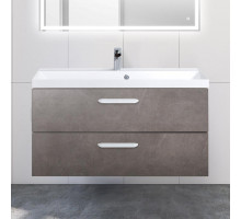 Тумба с раковиной BelBagno Aurora 100 pietra grigio