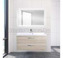 Мебель для ванной BelBagno Aurora 100 rovere galifax bianco