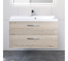 Тумба с раковиной BelBagno Aurora 90 rovere galifax bianco