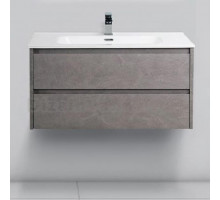 Тумба с раковиной BelBagno Kraft 100 pietra grigio