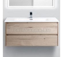 Тумба с раковиной BelBagno Kraft 100 rovere galifax bianco