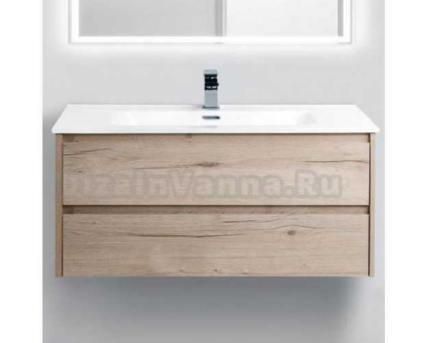 Тумба с раковиной belbagno kraft 39 80 rovere nebrasca nature