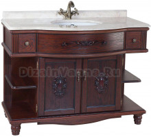 Тумба с раковиной Bellezza Аврора 115 вишня