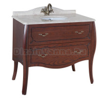 Тумба с раковиной Bellezza Грация Люкс 90 вишня