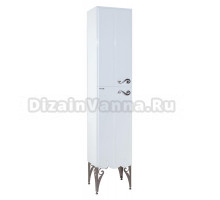 Шкаф-пенал Bellezza Эстель 40 L белый