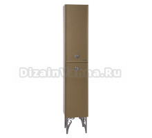 Шкаф-пенал Bellezza Луссо 35 R золото