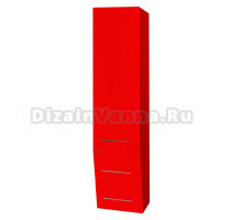 Шкаф-пенал Bellezza Берта подвесная 40 R красный