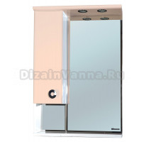 Зеркало-шкаф Bellezza Неаполь 60 L бежевый