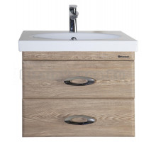 Тумба с раковиной Bellezza Неаполь 70 подвесная 2 ящика карпатская ель