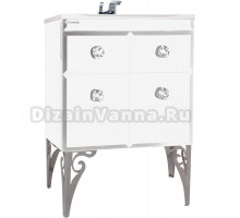 Тумба с раковиной Bellezza Луссо 65 белая