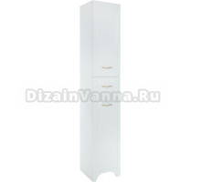 Шкаф-пенал Bellezza Тиффани 35 белый