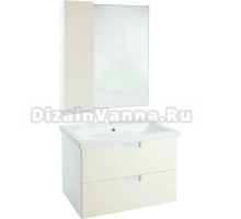 Мебель для ванной Bellezza Пегас 80 подвесная, бежевая