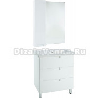 Мебель для ванной Bellezza Пегас 80 напольная, белая
