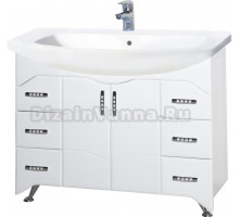 Тумба с раковиной Bellezza Дрея 105 (Элеганс)