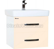 Тумба с раковиной Bellezza Рокко 60 подвесная, бежевая