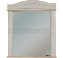 Зеркало Bellezza Аллегро Люкс 100 бежевый патина золото