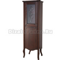 Шкаф-пенал Bellezza Грация Люкс 60 L вишня