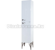 Шкаф-пенал Bellezza Эстель 40 R белый