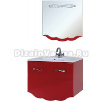 Мебель для ванной Bellezza Версаль 100 красная 1 внутренний ящик