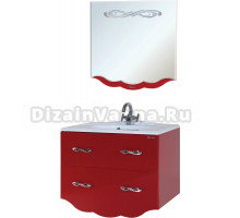 Мебель для ванной Bellezza Версаль 100 красная