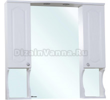 Зеркало-шкаф Bellezza Камелия 95 белый