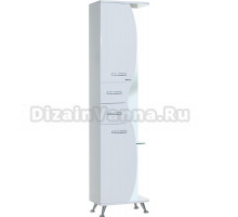 Шкаф-пенал Bellezza Рио 50 L белый