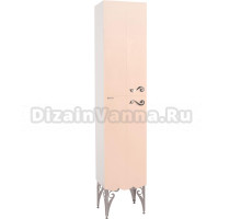 Шкаф-пенал Bellezza Эстель 40 L бежевый