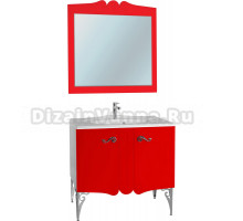 Мебель для ванной Bellezza Эстель 80 красная