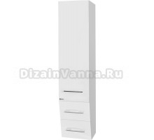 Шкаф-пенал Bellezza Берта подвесная 40 R белый