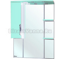 Зеркало-шкаф Bellezza Лагуна 75 L салатовый