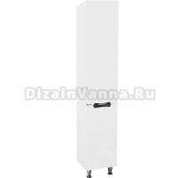 Шкаф-пенал Bellezza Лагуна 35 с бельевой корзиной R белый