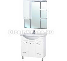 Мебель для ванной Bellezza Мари 85 белая