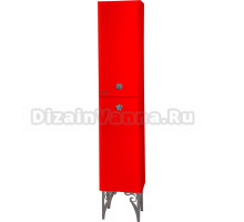 Шкаф-пенал Bellezza Луссо 35 L красный