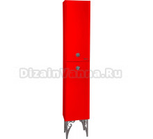 Шкаф-пенал Bellezza Луссо 35 R красный