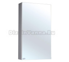 Зеркало-шкаф Bellezza Комо 40 R орфео серый