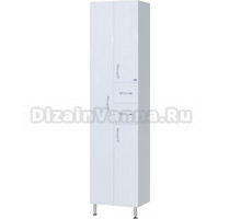 Шкаф-пенал Bellezza 50 2 ящика белый