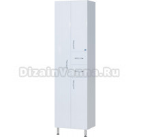 Шкаф-пенал Bellezza 60 2 ящика белый