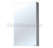 Зеркало-шкаф Bellezza Комо 40 орфео серый
