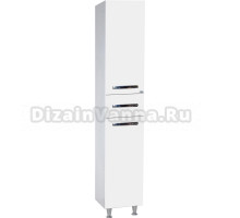 Шкаф-пенал Bellezza Рокко 35 белый универсальный